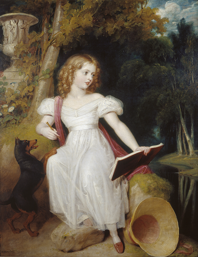 Queen Victoria when a Girl