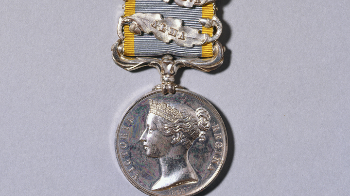 Specimen Crimean War Medal