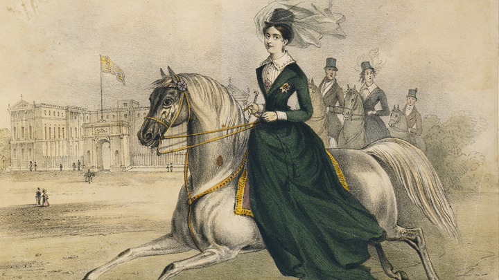 Queen Victoria on Horseback c.1837-60s
