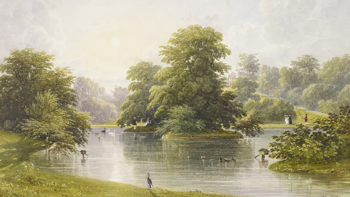 Buckingham Palace: Gardens, lake and Garden Pavilion