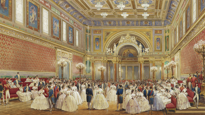 The Ballroom, Buckingham Palace, 17 June 1856