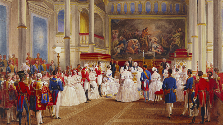 The Christening of Princess Helena, 25 July 1846